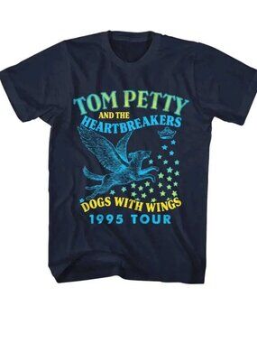Tom Petty & The Heartbreakers Dogs With Wings Tour Tee